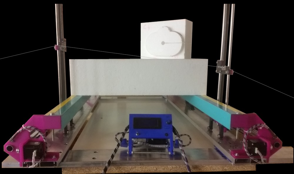 Machine CNC à courroie imprimée en 3D